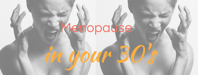 menopause in your 30s