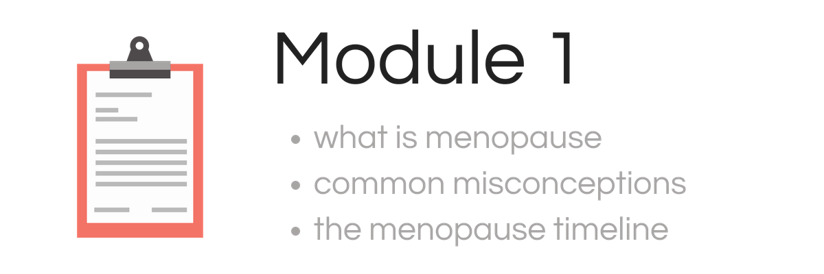 Module 1 Vergo Modual 1 -Menopause Course